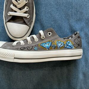 Converse Charcoal High-Top Sneakers